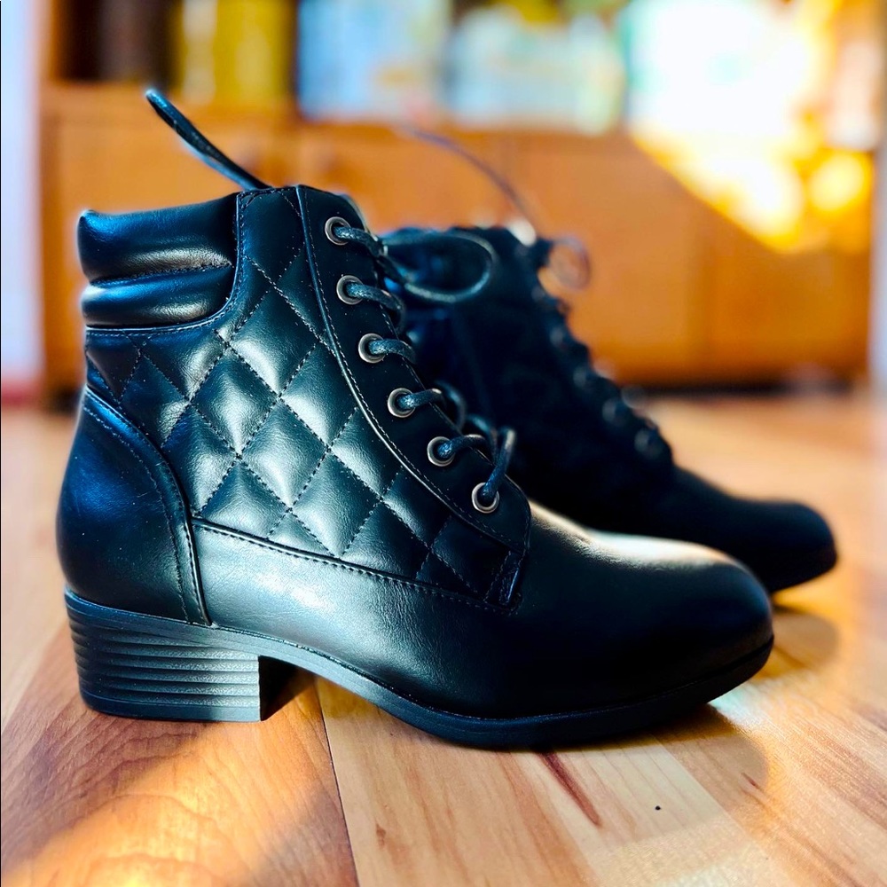 Black Combat Boots!